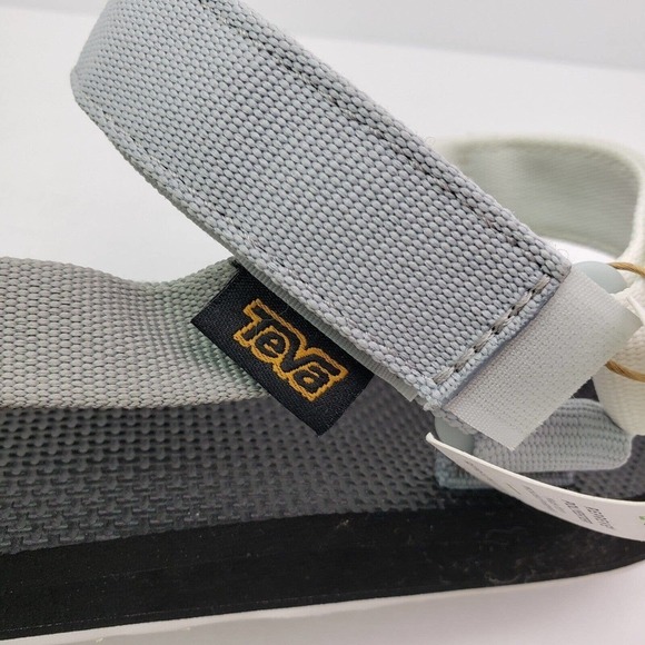 Teva Original Universal Mens Size 13 Blue White Gray Sport Sandals 1004006 main image 13